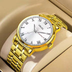 Roman Gold And White