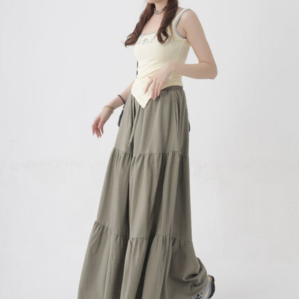 High Waist Straight Casual Women Plus Size Loose Wide Leg Pants