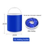 11L folding bucket