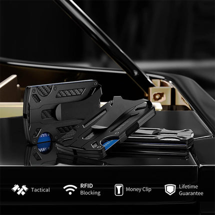 Aluminum Alloy RFID Anti-theft Card Holder Metal Wallet