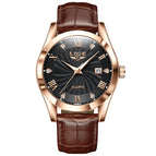 Brown Leather Black