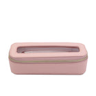 New Travel Portable Leather Large-capacity Cosmetic Brush Skin Care Products Storage Bag