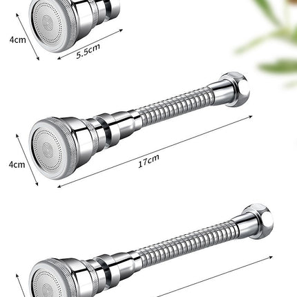 Kitchen faucet universal joint splash head