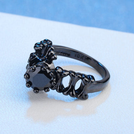 Vintage alloy set topaz jewelry