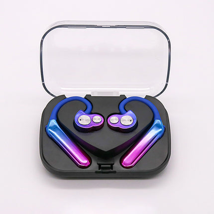 Sports waterproof dual moving coil headphones