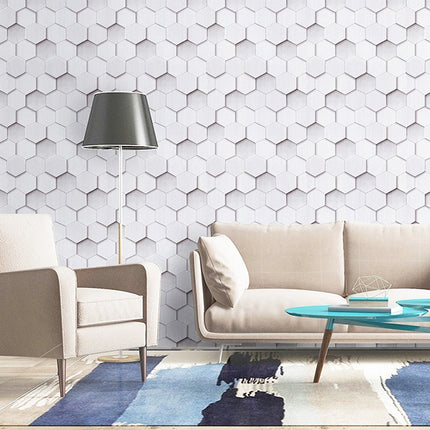 Peel and Stick Geometric Pattern Wallpaper