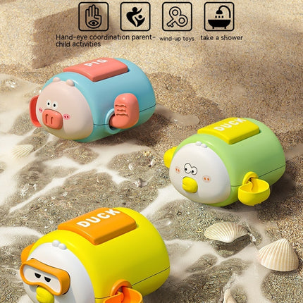 Children's Bath Toys Cartoon Clockwork Bath Water Toys