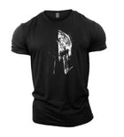 Europe And America Cross Border Helmet Series Men's Fashion Cotton Printed T-shirt