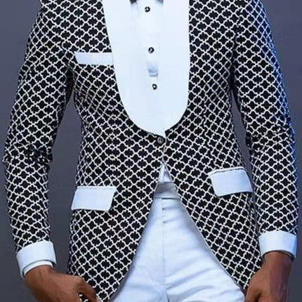 Fashionable And Personalized Men's Casual Suits