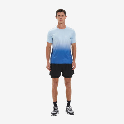 Sports Short Sleeve Men's Quick-drying Elastic Breathable Wicking Round Neck Muscle