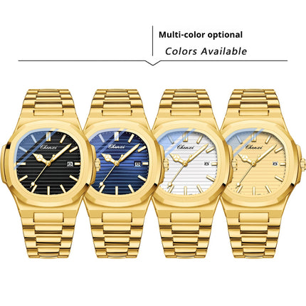 Chenxi Steel Watch Couple Luminous Waterproof Simple Fashion