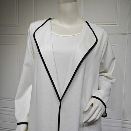 MQ111 Muslim Fashion Robe Abaya Cardigan Coat