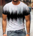 Summer 3D Digital Printing Men's And Women's Loose Short-sleeved T-shirt