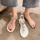 Women's Simple Solid Color Fashion Statement Sandals