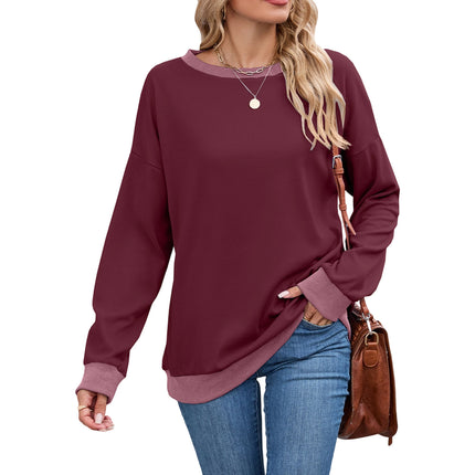 European And American Round Neck Loose Top