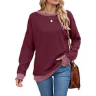 European And American Round Neck Loose Top