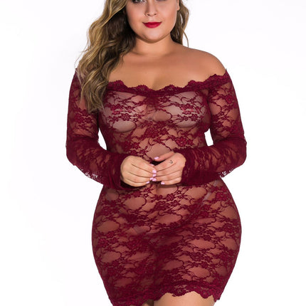 Plus size sexy underwear