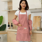 Peach Skin Fabric Cloth Stain-resistant Apron Set