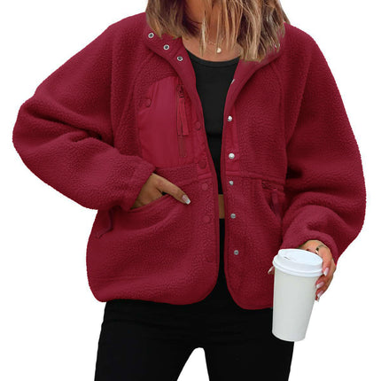 Polar Fleece Sports And Leisure Sweater Jacket Top