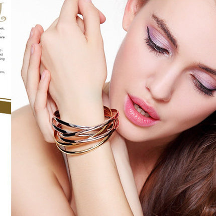 Ladies Luxury Stainless Steel Bracelet