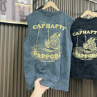 American-style Heavy Short-sleeved T-shirt Men's Summer High Sense