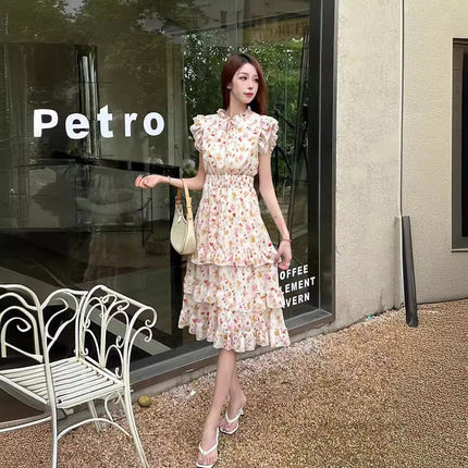 Women's Floral Jumpsuit Skirt