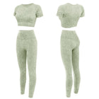 Women Yoga Sportswear Seamless Outfit Fashion Trousers
