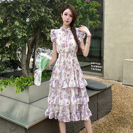 Women's Floral Jumpsuit Skirt