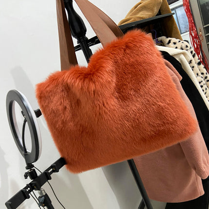 Women Bags, Handbags, Women's Shoulder Bags, Fur Bags, Plush Bags