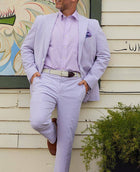 Two-piece Digital Printing Suit With Two Buttons Suit