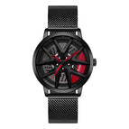 Mesh Belt Black And Red