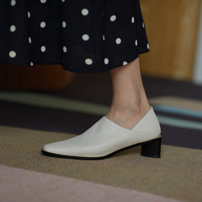Fashion Soft Leather Special-shaped Shoes For Women