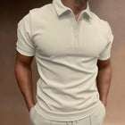 European And American Men's Button T-shirt