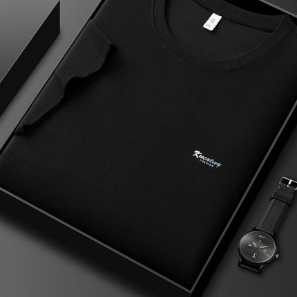5A Antibacterial ICE Cotton Skin-friendly Breathable Round Neck T-shirt