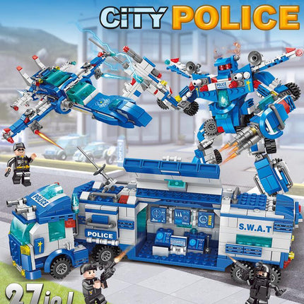 Assembling boy toys