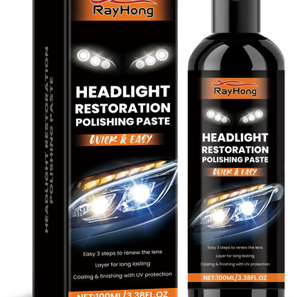 Car Headlight Care Dust Removal Renovation Paste