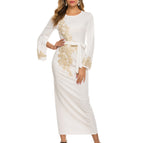 White without headscarf