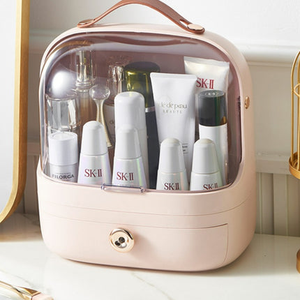 Cosmetics Storage Box Desktop Dustproof Skin Care Products Lipstick Blush
