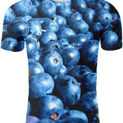 Summer 3D Digital Printing Men's And Women's Loose Short-sleeved T-shirt