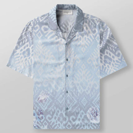 Printed Casual Loose Short Sleeves Top