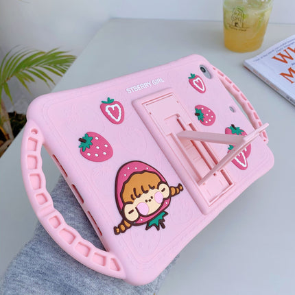 Handle House Strawberry Girl Applicable Tablet Silicone Ipad Case