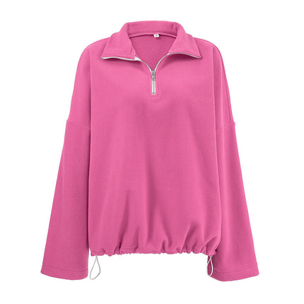 European And American Fashion Women's Wear Lamb Wool Tops