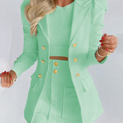 Fashion Solid Color Casual Suits Women's