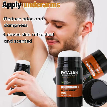 Herbal Deodorant Antiperspirant Stick Body Glide Natural Vegan Sandal Amber Sweat Odor Balm Deodorant Stick
