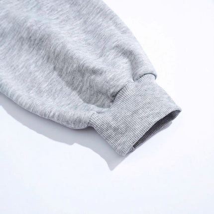 Light Gray Whale Print Sweater For Women Loose And Lazy Style