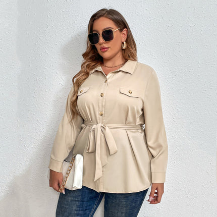 Plus Size Blouse Shirt Ladies Tops