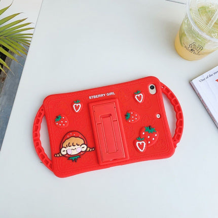 Handle House Strawberry Girl Applicable Tablet Silicone Ipad Case