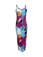 Summer New Suspender Slim Fit Slimming Long Dress
