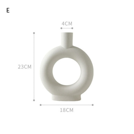 Nordic decoration ceramic vase