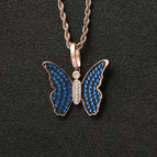 Rose Gold Blue Zirconia 60x3 T